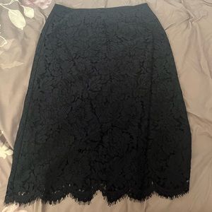 Lace Pencil Skirt